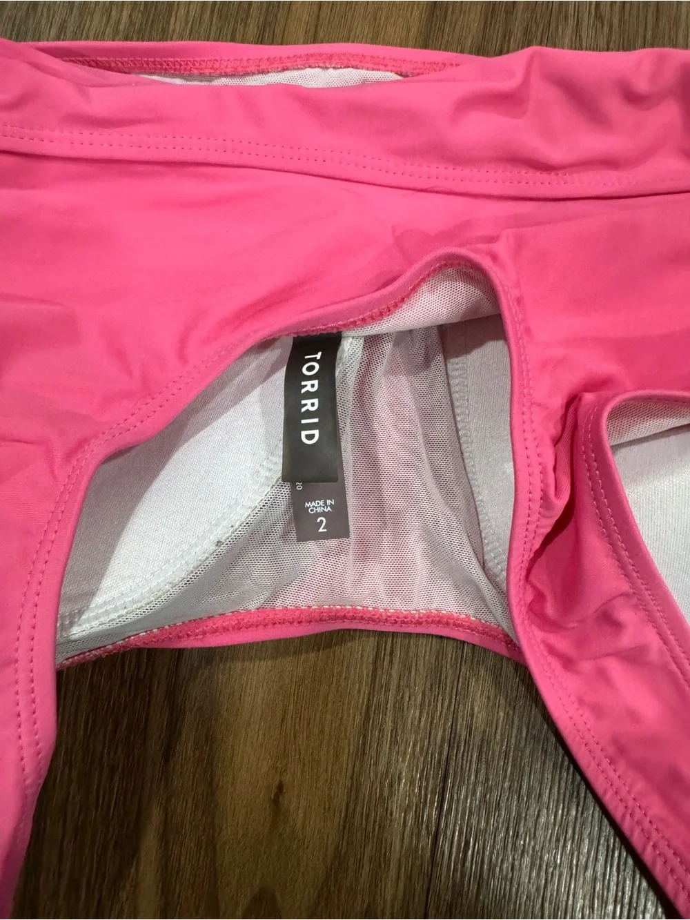 torrid Pink Sports Bra with Rainbow Patch